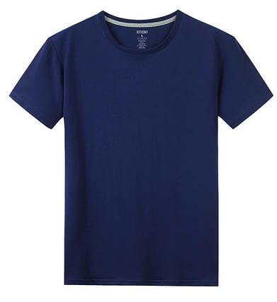 sky blue t shirt round neck